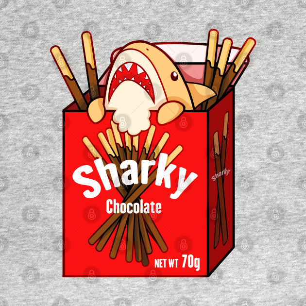 Sharky Chocolate Biscuits by SharksnDonuts